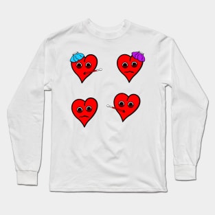 love sick pink Long Sleeve T-Shirt